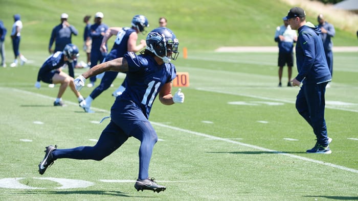 After sitting out the preseason finale in Green Bay, Smith-Njigba was back on the practice field catching balls on Tuesday, suggesting he may indeed have a real shot at being ready for Week 1.